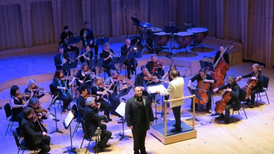 Photo: The Welsh Sinfonia and Wynne Evans 